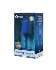 Plug Anale B-Vibe Vibrating Azzurro