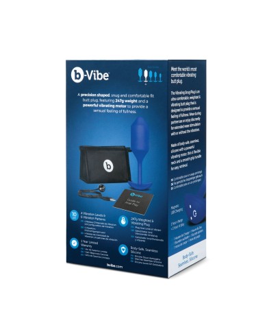Plug Anale B-Vibe Vibrating Azzurro Plug Anale B-Vibe Vibrating Azzurro