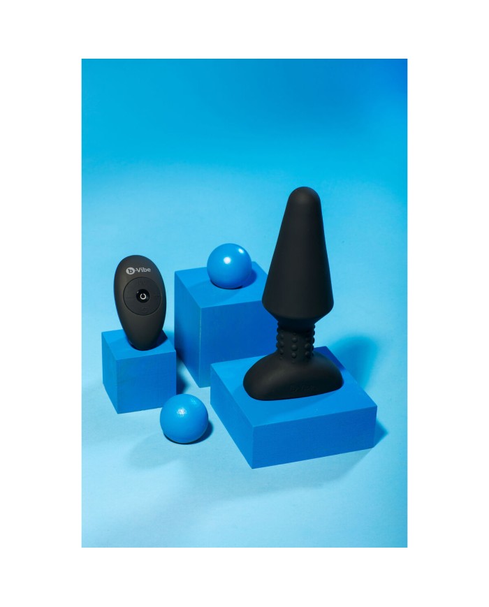 Plug Anale B-Vibe Rimming Nero XL Plug Anale B-Vibe Rimming Nero XL