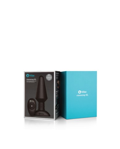 Plug Anale B-Vibe Rimming Nero XL Plug Anale B-Vibe Rimming Nero XL