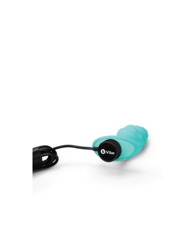 Butt Plug Vibrante B-Vibe Bump Texture Verde Butt Plug Vibrante B-Vibe Bump Texture Verde