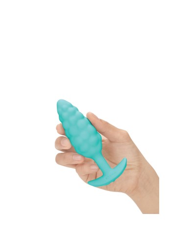 Butt Plug Vibrante B-Vibe Bump Texture Verde Butt Plug Vibrante B-Vibe Bump Texture Verde