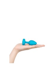 Plug Anale B-Vibe Vibrating Jewel Azzurro S/M Plug Anale B-Vibe Vibrating Jewel Azzurro S/M