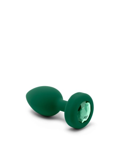 Plug Anale B-Vibe Vibrating Jewel Verde M/L