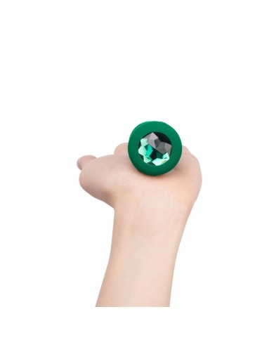 Plug Anale B-Vibe Vibrating Jewel Verde M/L
