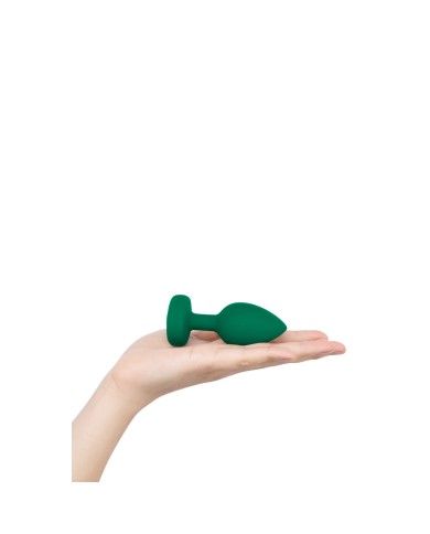 Plug Anale B-Vibe Vibrating Jewel Verde M/L