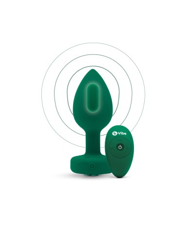 Plug Anale B-Vibe Vibrating Jewel Verde M/L