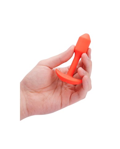 Plug Anale B-Vibe Vibrating Snug Arancio