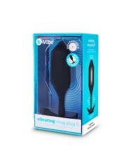 Plug Anale B-Vibe Vibrating Snug 3 Azzurro (3,7 x 13,8 x 1 cm)