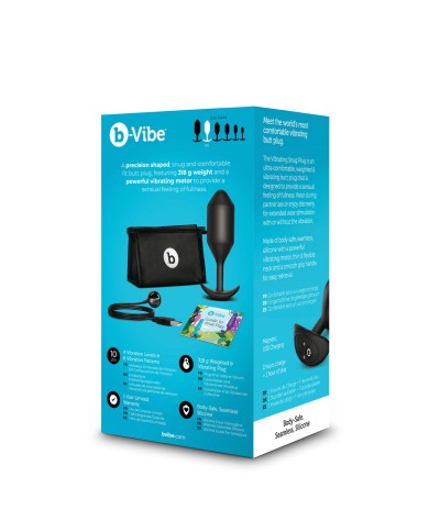 Plug Anale B-Vibe Vibrating XXL Black Plug Anale B-Vibe Vibrating XXL Black