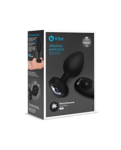 Vibratore B-Vibe Vibrating Jewel Nero XXL Vibratore B-Vibe Vibrating Jewel Nero XXL