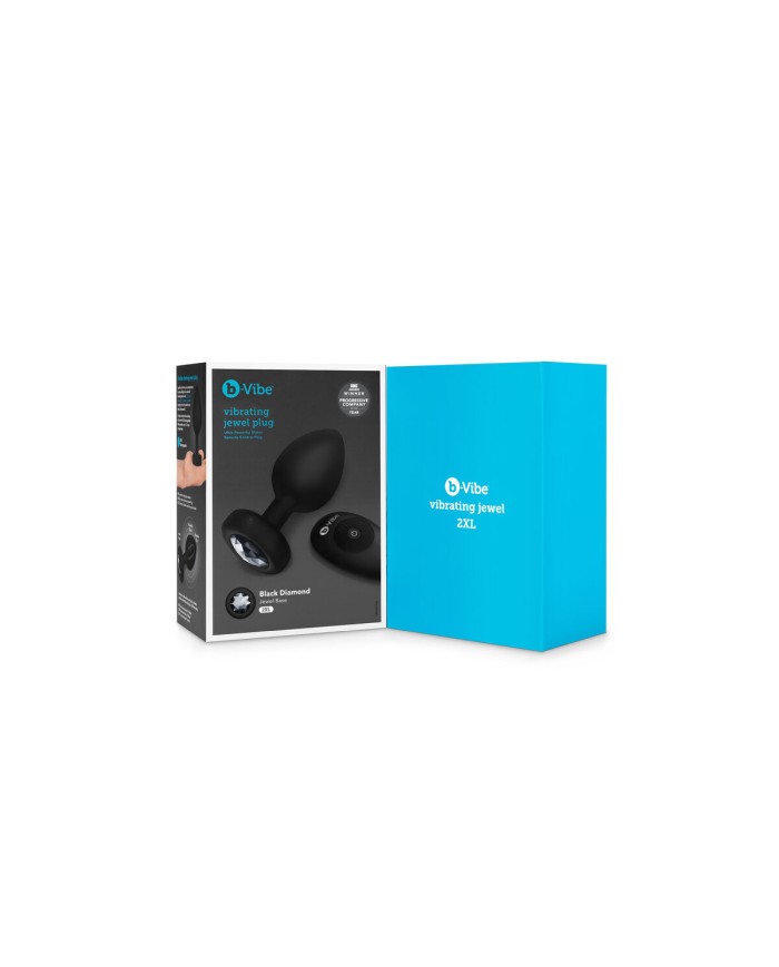 Vibratore B-Vibe Vibrating Jewel Nero XXL Vibratore B-Vibe Vibrating Jewel Nero XXL