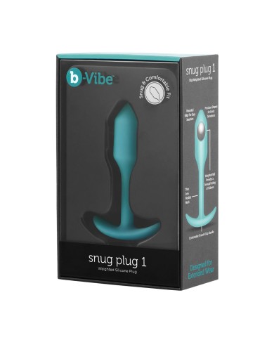 Plug Anale B-Vibe 1 Verde Menta Plug Anale B-Vibe 1 Verde Menta