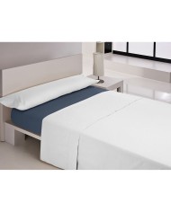 Lenzuolo con angoli aderenti Happy Home MIX COLORS Grigio Osimano 200 x 200 + 30 cm