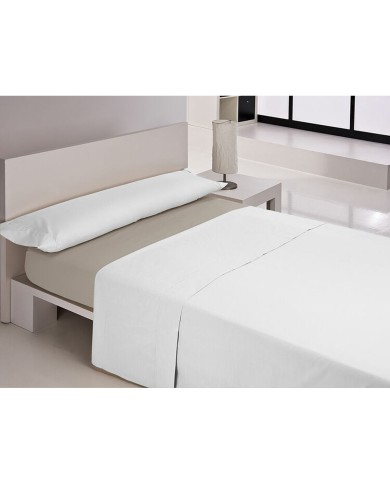 Lenzuolo con angoli aderenti Happy Home MIX COLORS Grigio Osimano 200 x 200 + 30 cm