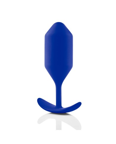Plug Anale B-Vibe 4 Azzurro Blu Marino Plug Anale B-Vibe 4 Azzurro Blu Marino