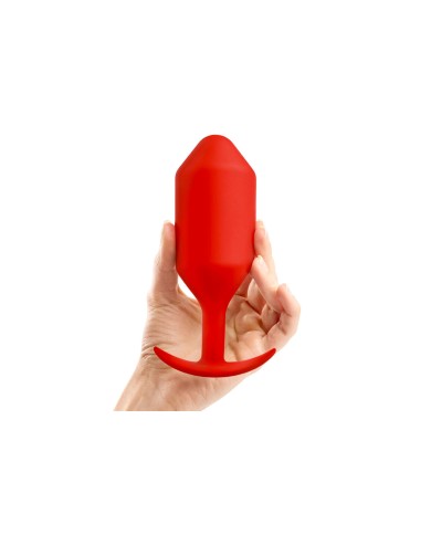 Plug Anale B-Vibe 6 Rosso Plug Anale B-Vibe 6 Rosso