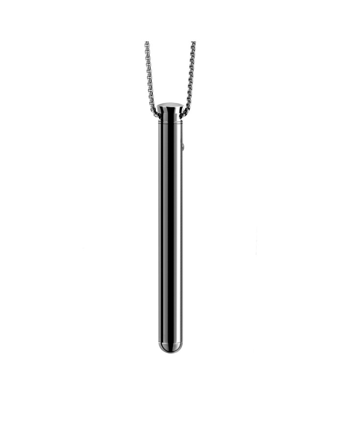 Vibratore Mini Le Wand Necklace Ciondolo Nero