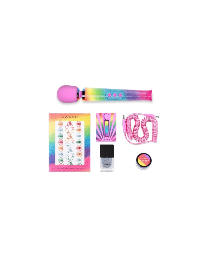 Massaggiatore a Bacchetta Le Wand Rainbow Multicolore Massaggiatore a Bacchetta Le Wand Rainbow Multicolore