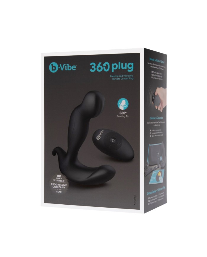 Plug Anale B-Vibe 360 Nero