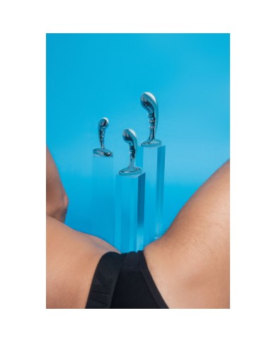 Plug Anale B-Vibe Argentato Plug Anale B-Vibe Argentato