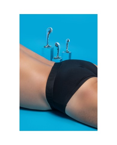 Plug Anale B-Vibe Argentato Plug Anale B-Vibe Argentato