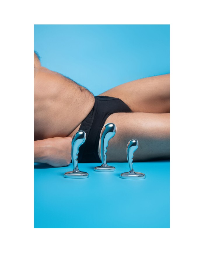 Plug Anale B-Vibe Argentato