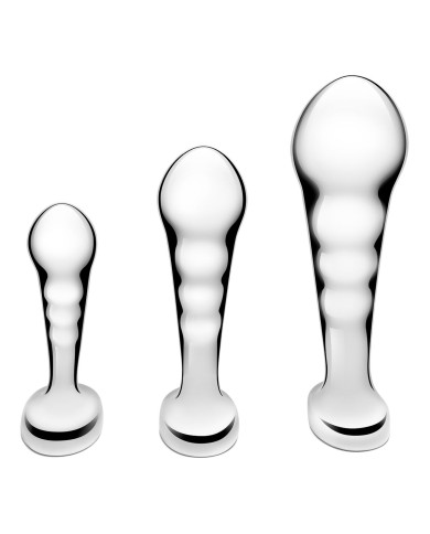 Plug Anale B-Vibe Argentato Plug Anale B-Vibe Argentato