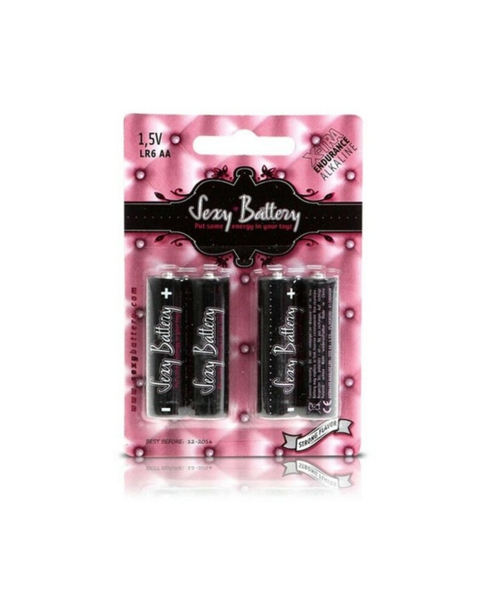 Batterie Alcaline AA Sexy Battery 802220.0 (4 pcs) AA Batterie Alcaline AA Sexy Battery 802220.0 (4 pcs) AA