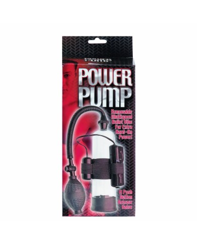 Pompa per Pene Seven Creations Nero