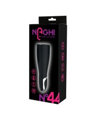 Cover per pene Naghi Nero Ø 6,5 cm Cover per pene Naghi Nero Ø 6,5 cm