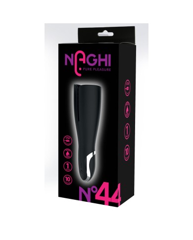 Cover per pene Naghi Nero Ø 6,5 cm Cover per pene Naghi Nero Ø 6,5 cm