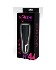 Cover per pene Naghi Nero Ø 6,5 cm Cover per pene Naghi Nero Ø 6,5 cm