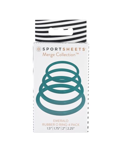 Anelli Fallici Sportsheets Merge Collection Verde Anelli Fallici Sportsheets Merge Collection Verde