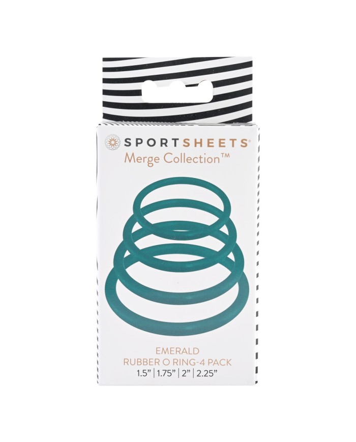 Anelli Fallici Sportsheets Merge Collection Verde Anelli Fallici Sportsheets Merge Collection Verde