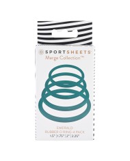 Anelli Fallici Sportsheets Merge Collection Verde Anelli Fallici Sportsheets Merge Collection Verde