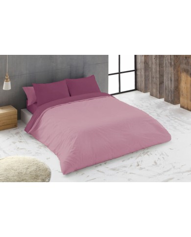 Set di copripiumino Lois SIROS NORDICO Rosa Matrimoniale 2 Pezzi