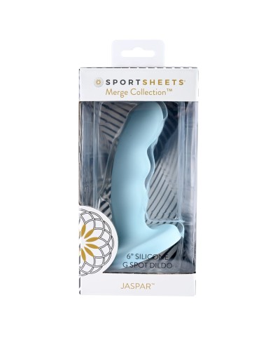 Vibratore per il Punto-G Sportsheets Merge Collection Azzurro Vibratore per il Punto-G Sportsheets Merge Collection Azzurro