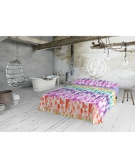 Set di Lenzuola Lois SAVAGE Malva Singolo Set di Lenzuola Lois SAVAGE Malva Singolo