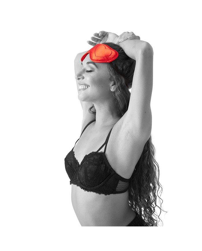 Mascherina Sportsheets Sex & Mischief Rosso Mascherina Sportsheets Sex & Mischief Rosso