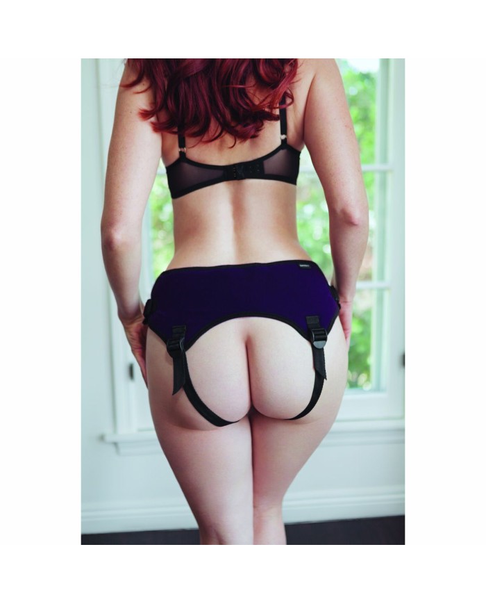 Cinghia New Comers Sportsheets Lush Nero Viola