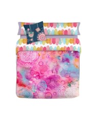 Set di copripiumino Lois FESTIVAL P. Malva Singolo 150 x 230 cm 3 Pezzi