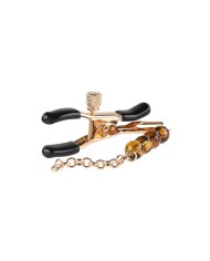 Catena di Morsetti per Capezzoli Sportsheets Amber Beaded