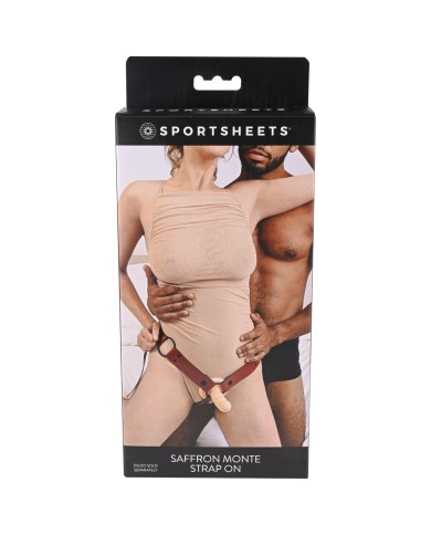 Manette con Lacci Kinky Pinky Sportsheets Saffron Schiena Manette con Lacci Kinky Pinky Sportsheets Saffron Schiena