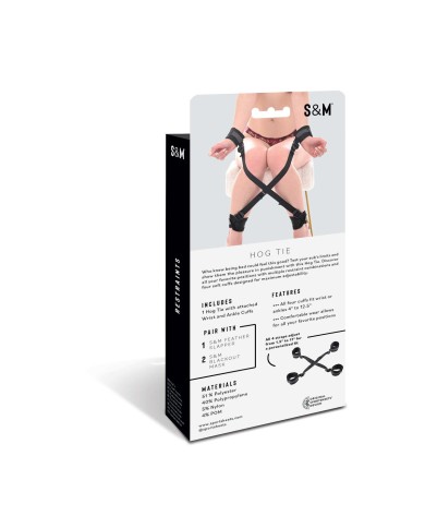 Piumino per Solletico Sportsheets Sex and Mischief Nero Piumino per Solletico Sportsheets Sex and Mischief Nero