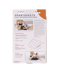 Lenzuolo Sportsheets Pivot Nero (Poliestere) (PVC) Lenzuolo Sportsheets Pivot Nero (Poliestere) (PVC)