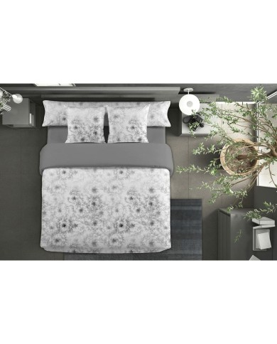 Set di copripiumino Pierre Cardin JEWEL Grigio Ala francese 3 Pezzi