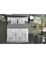 Set di copripiumino Pierre Cardin JEWEL Grigio Ala francese 3 Pezzi