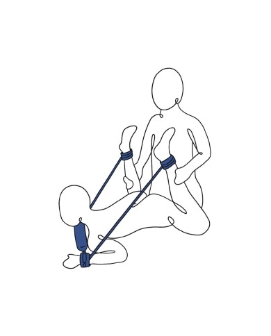 Kit di Corda Regolabile per Bondage Sportsheets Pivot Kit di Corda Regolabile per Bondage Sportsheets Pivot