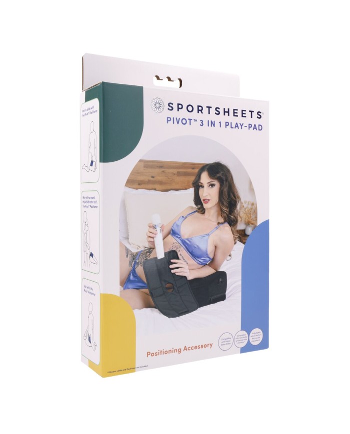 Lenzuolo Sportsheets Pivot Nero (Nylon) (Poliestere) (Poliuretano) Lenzuolo Sportsheets Pivot Nero (Nylon) (Poliestere) (Poliuretano)